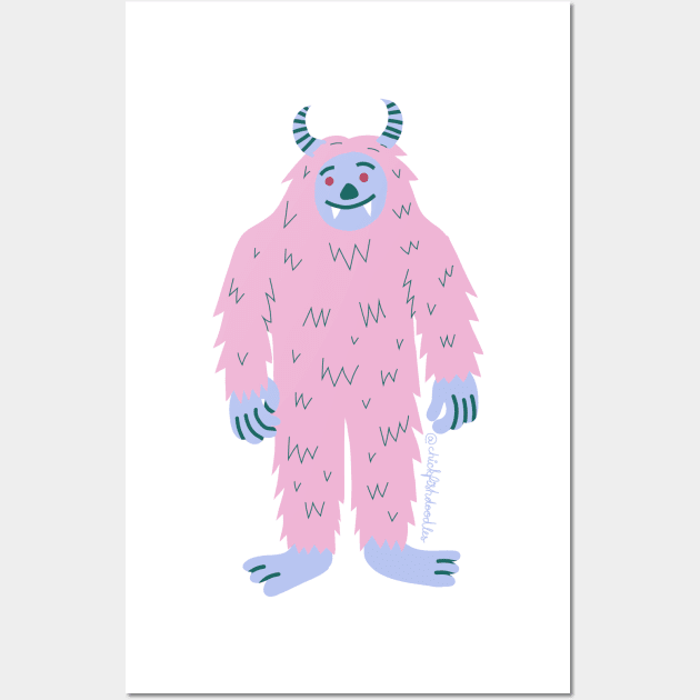 Is it Christmas Yeti? Wall Art by chickfish